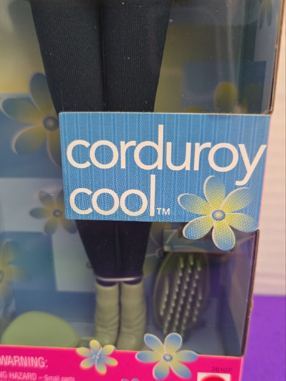 Barbie Corduroy Cool Doll with Green Striped Outfit - Picture 5 of 8